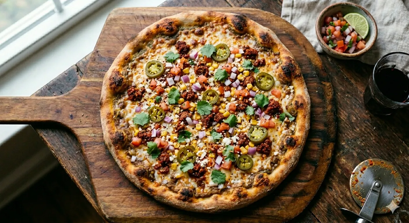 Pizza Mediana Mexicana